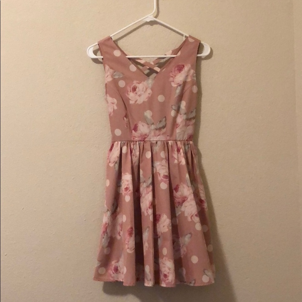 Liz Lisa Muave Pink Rose Dress